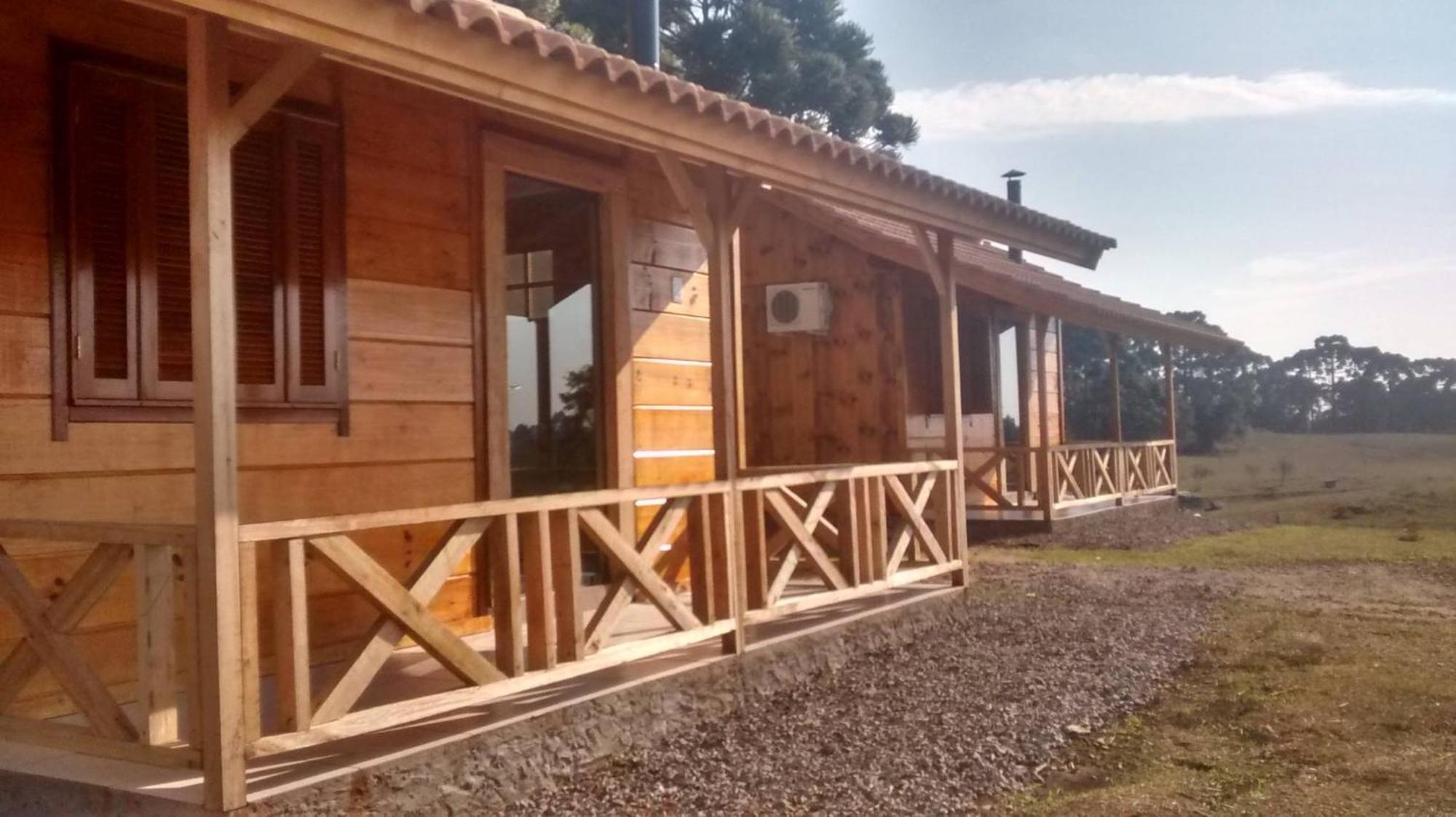 Chalés Rincão Comprido Canela Esterno foto