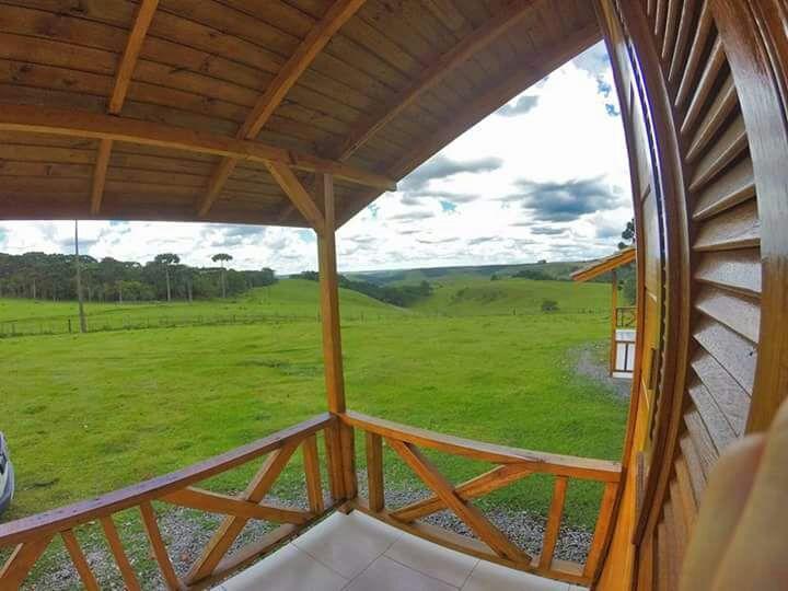 Chalés Rincão Comprido Canela Esterno foto